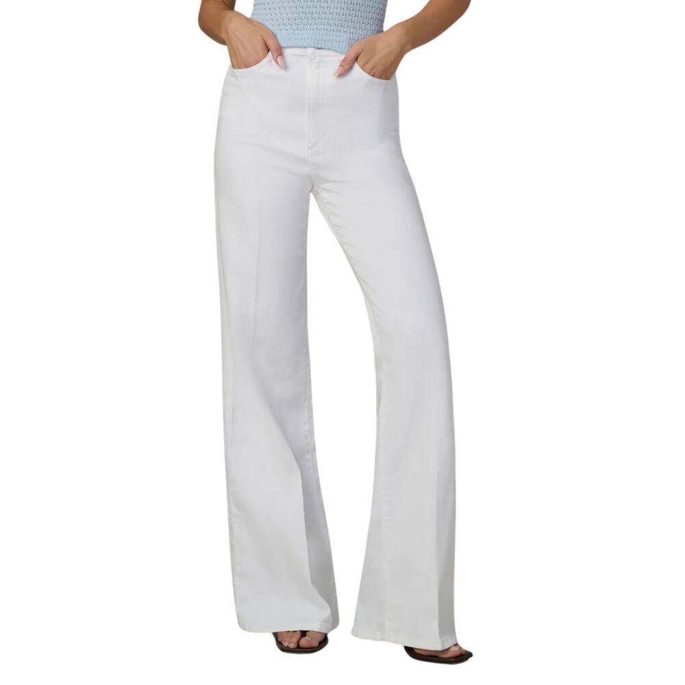Joes Jeans The Mia High Rise Wide Leg Jeans Womens 29 White 28 Inseam Preowned
